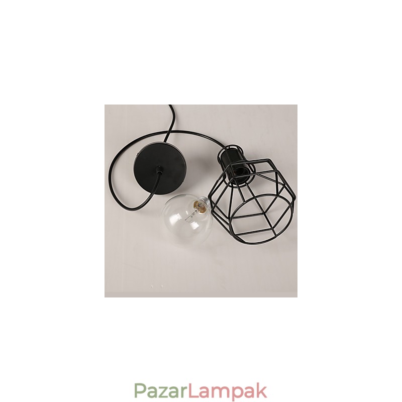 Modern fémhálós függőlámpa Egyszerű függőlámpa Cafe függőlámpa