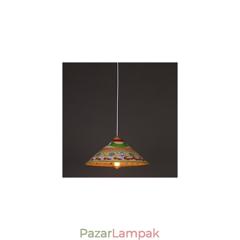 Modern Tea Hat Csillár Csillár Csillár Bambusz Kalapok