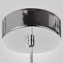 Modern, modern mini stílusú króm függőlámpa