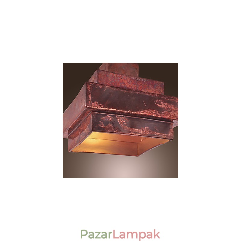 Hagyományos, klasszikus, mini stílusú, festhető függőlámpa