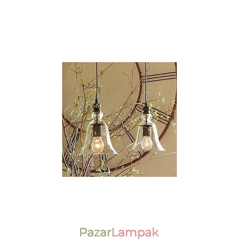 Hagyományos klasszikus Vintage Bowl mini stílusú függőlámpa