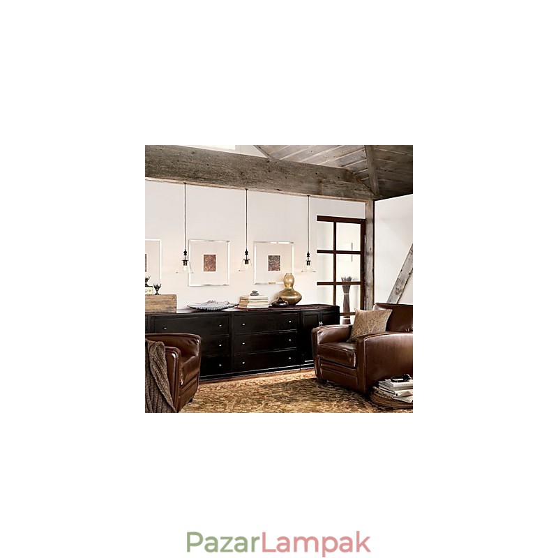 Hagyományos klasszikus Vintage Bowl mini stílusú függőlámpa