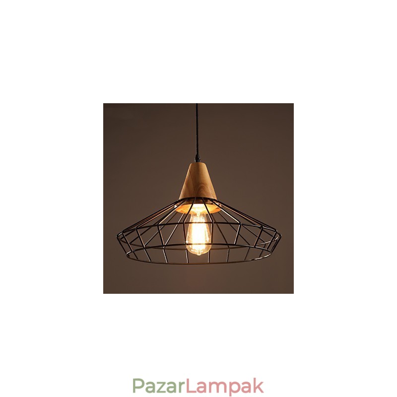 Hagyományos klasszikus vintage mini stílusú fémcsillár
