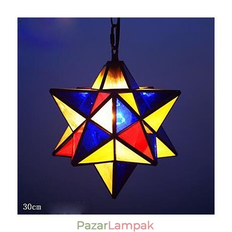 30 cm-es művészi egyéniség kreatív veranda Modern Stars Droplight lámpa 30 cm-es művészi egyéniség kreatív veranda Modern Stars Droplight lámpa