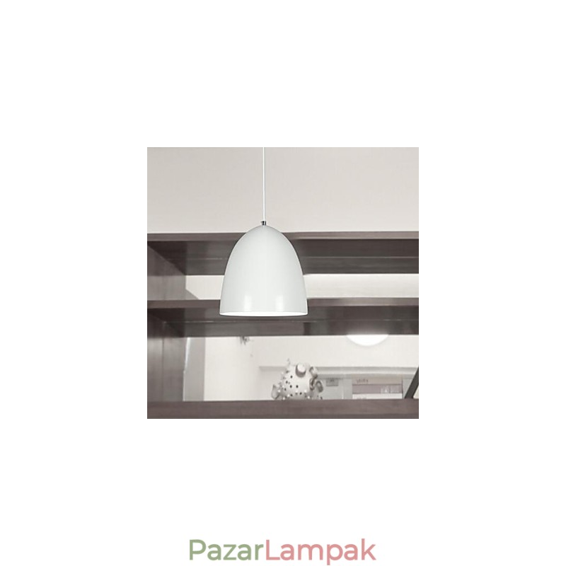 Modern, kortárs festésű fém függőlámpa