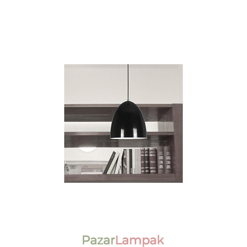 Modern, kortárs festésű fém függőlámpa