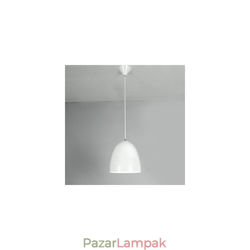 Modern, kortárs festésű fém függőlámpa