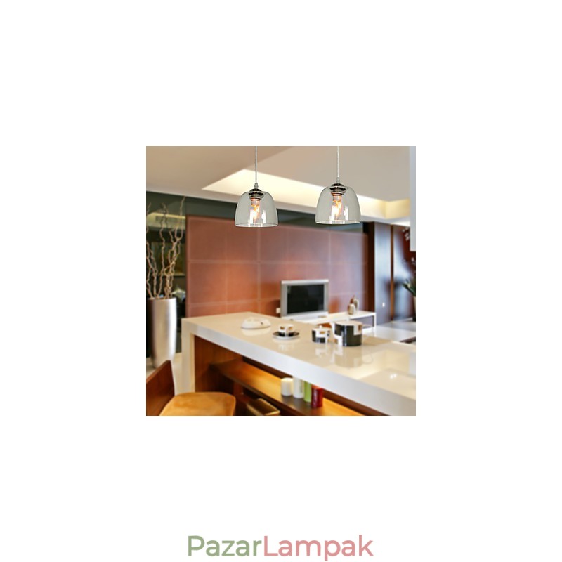 Modern, egyszerű kivitelű függeszték