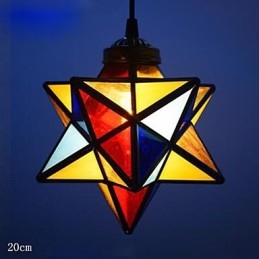Művészi egyéniség Kreatív veranda Modern Stars Droplight lámpa