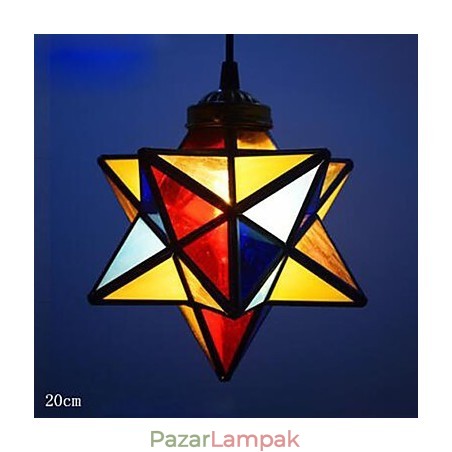 Művészi egyéniség Kreatív veranda Modern Stars Droplight lámpa Művészi egyéniség Kreatív veranda Modern Stars Droplight lámpa