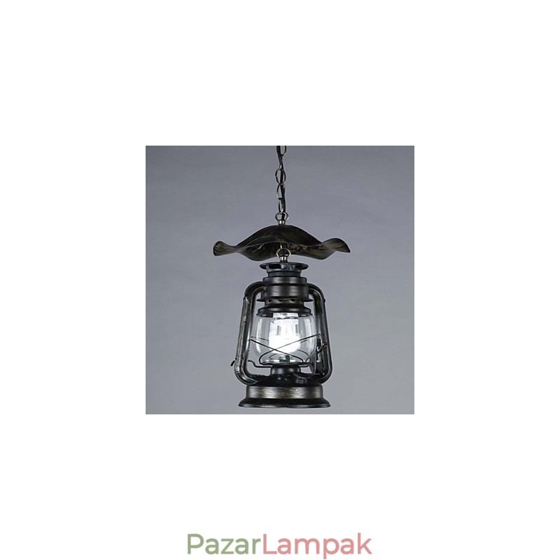 Vintage sárgaréz lámpás függőlámpa 1 fénnyel