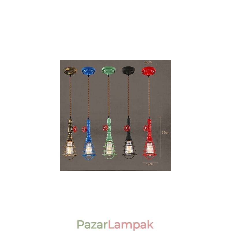 Függesztékek Hagyományos Klasszikus Vintage Retro Metal