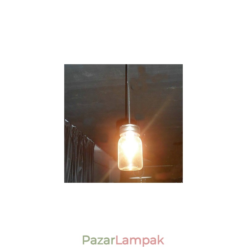 Modern minimalista 1 világos medál palack formájú