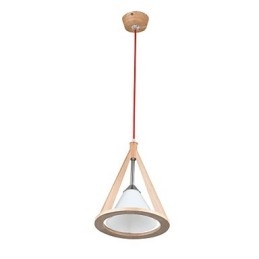 Designer stílusú fa csillár lámpa Elegáns, modern stílusú csillár