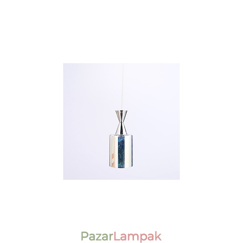 Dream lézergravírozás krómozott függőlámpa