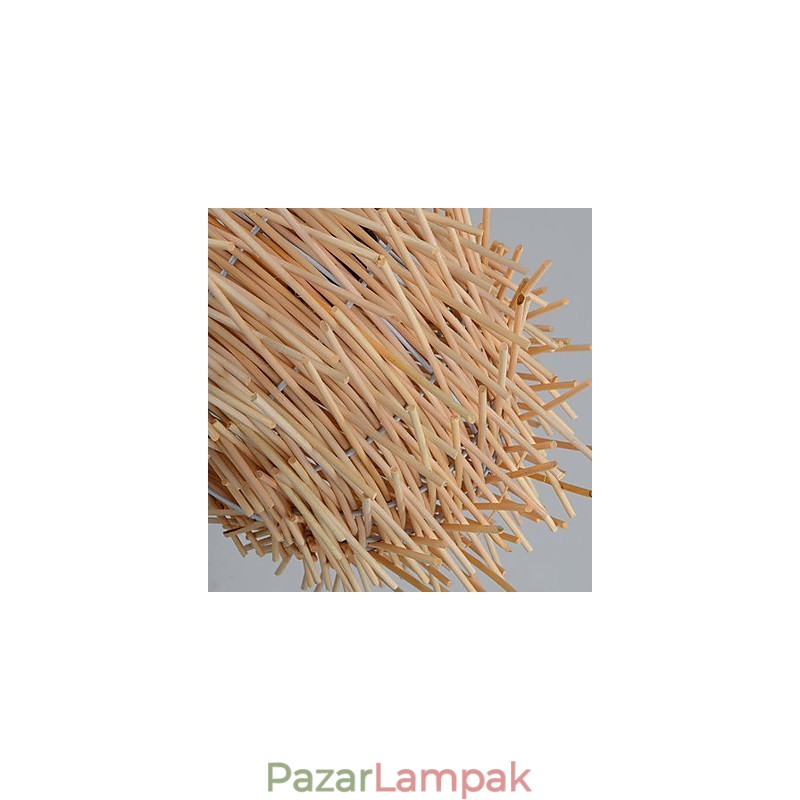 Csillár mini stílusú lámpás fa bambusz