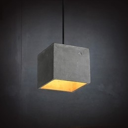 Kortárs és szerződéses retro cement függőlámpa lámpa