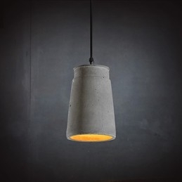 Kortárs és szerződéses retro cement függőlámpa lámpa