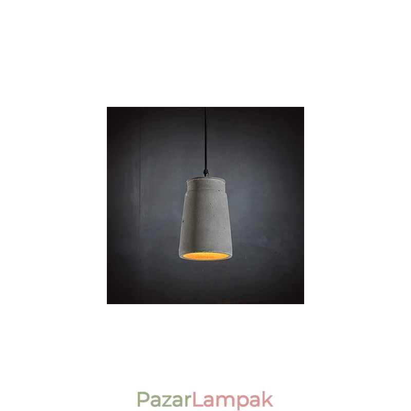 Kortárs és szerződéses retro cement függőlámpa lámpa