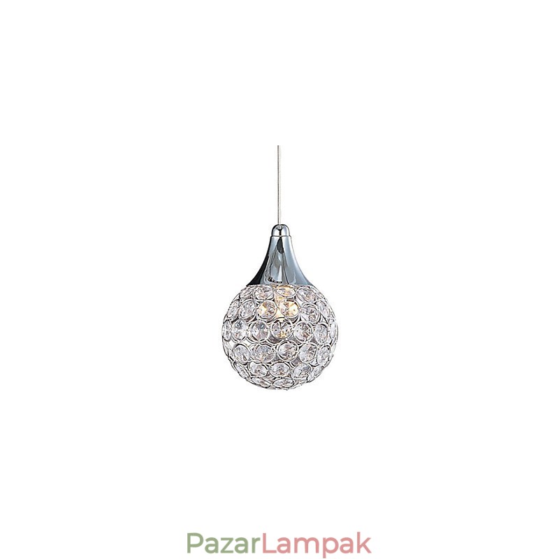 G9 függőlámpa kristály modern kortárs fém