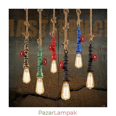 Függesztékek Hagyományos Klasszikus Vintage Retro Metal