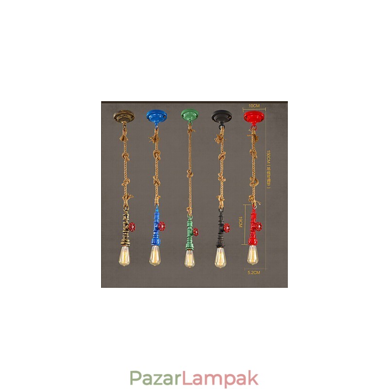 Függesztékek Hagyományos Klasszikus Vintage Retro Metal