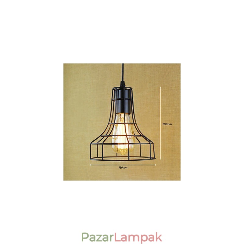 Függesztékek Hagyományos klasszikus Vintage Retro Country Garage Metal