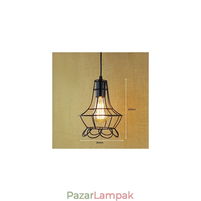 Függesztékek Hagyományos klasszikus Vintage Retro Country Garage Metal