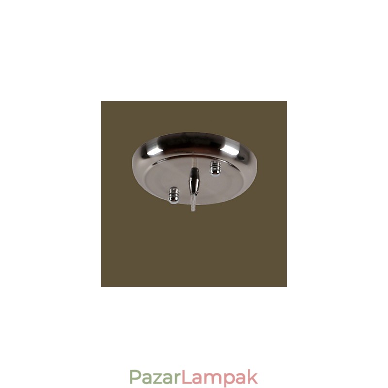 Modern, modern, galvanizált fém függőlámpa