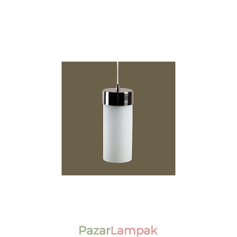 Modern, modern, galvanizált fém függőlámpa
