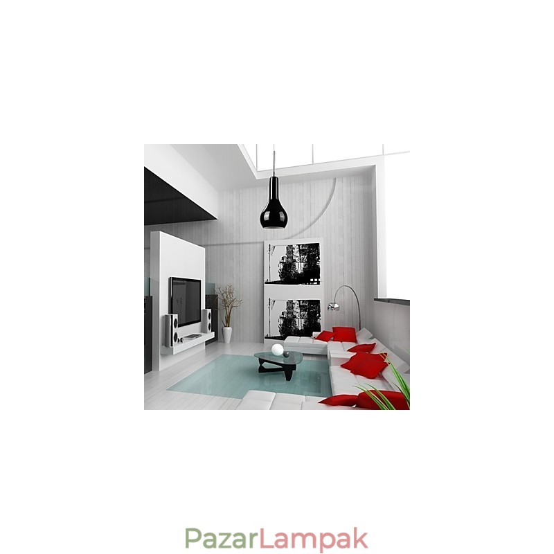 Modern, modern mini stílusú krómozott fém függőlámpa