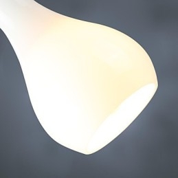 Modern, modern mini stílusú krómozott fém függőlámpa