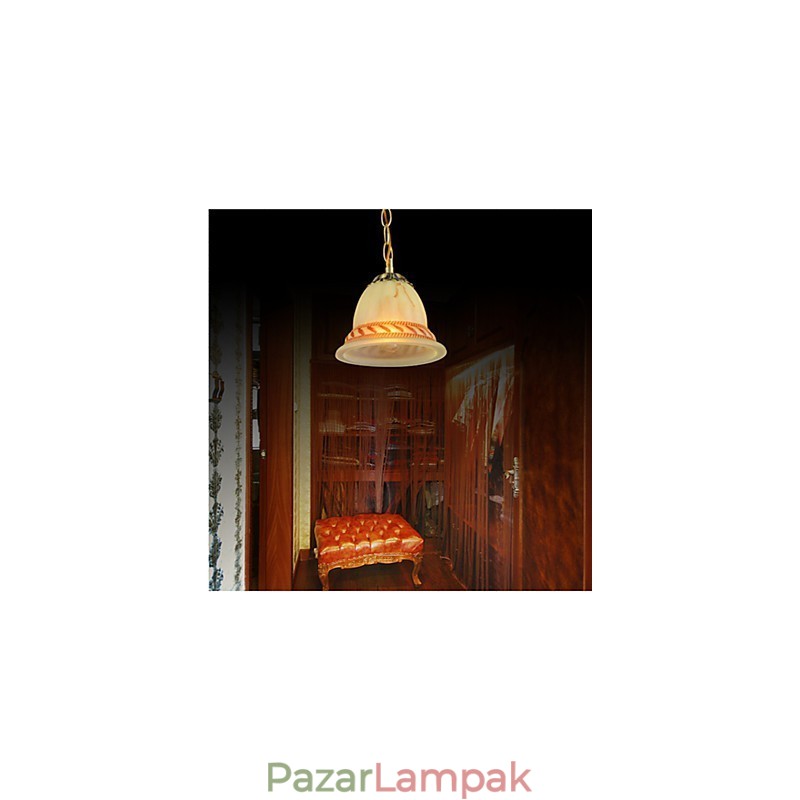 Függesztett lámpák bronz európai retro klasszikus