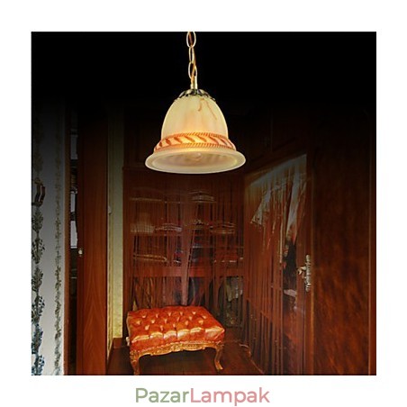 Függesztett lámpák bronz európai retro klasszikus Függesztett lámpák bronz európai retro klasszikus