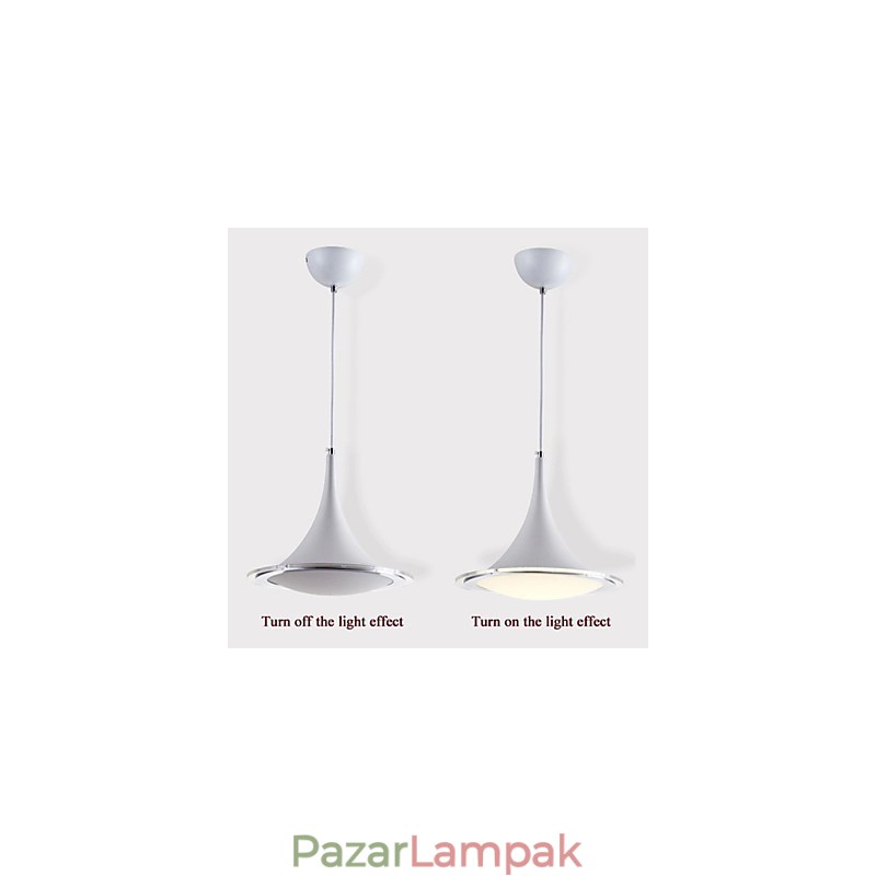 Trombita függőlámpa csepplámpa akril csillár
