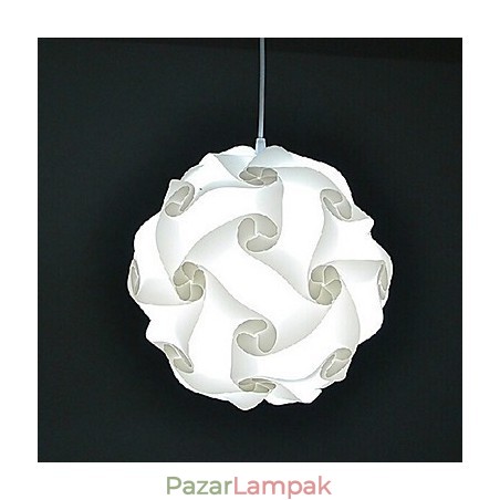 DIY modern függő golyós lámpa 40cm DIY modern függő golyós lámpa 40cm