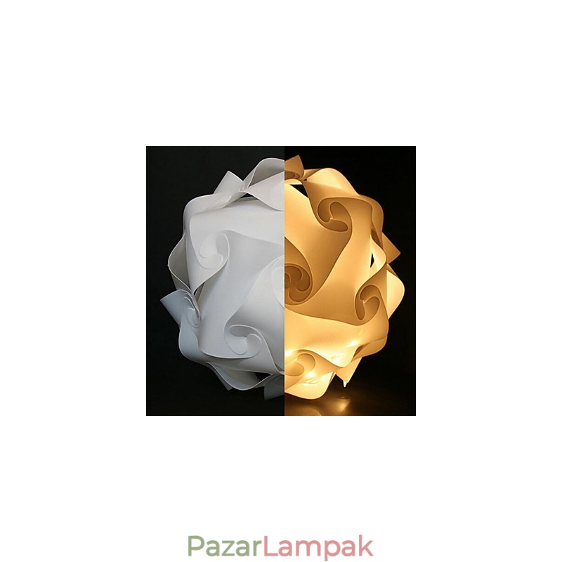 DIY modern függő golyós lámpa 40cm