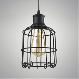 Edison Vintage függőlámpa lámpatest csillár kalitkás lámpaernyő