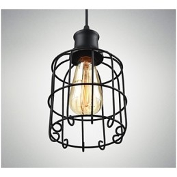 Edison Vintage függőlámpa lámpatest csillár kalitkás lámpaernyő