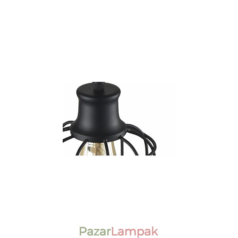 Edison Vintage függőlámpa lámpatest csillár kalitkás lámpaernyő