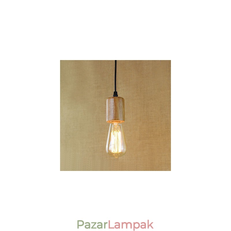 Függesztett lámpák Hagyományos klasszikus Vintage Retro Country Garage Fa bambusz