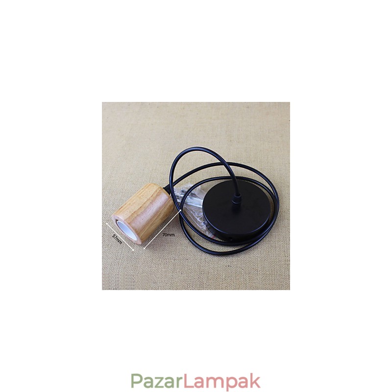 Függesztett lámpák Hagyományos klasszikus Vintage Retro Country Garage Fa bambusz