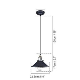 Függesztékek Hagyományos Klasszikus Vintage Retro Metal