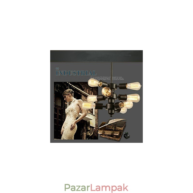 Edison Retro Light csillár