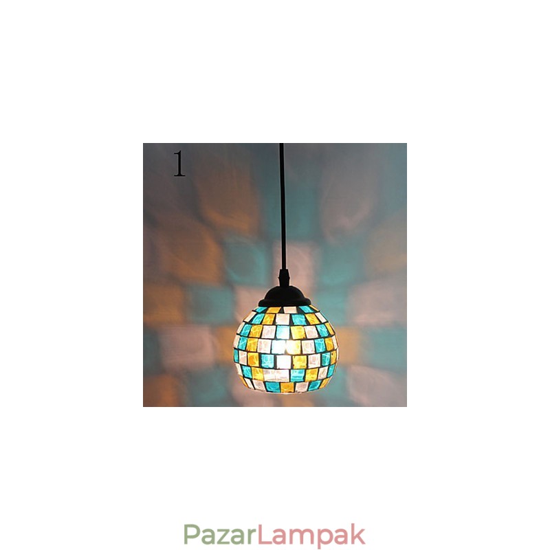 Simple Fashion Marcelo G üvegcsillár, amely az ókori fényeket állítja helyre