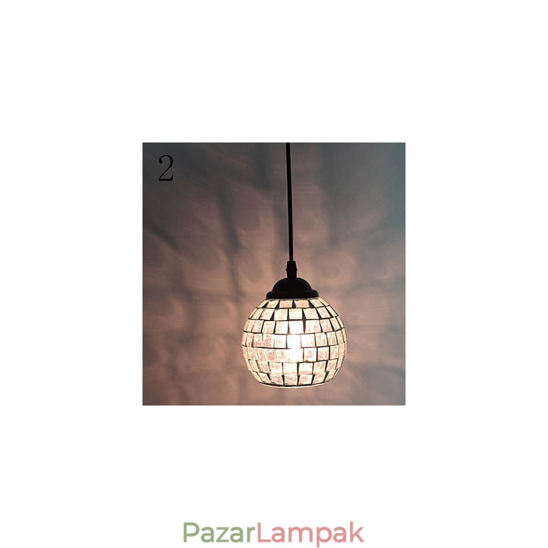 Simple Fashion Marcelo G üvegcsillár, amely az ókori fényeket állítja helyre
