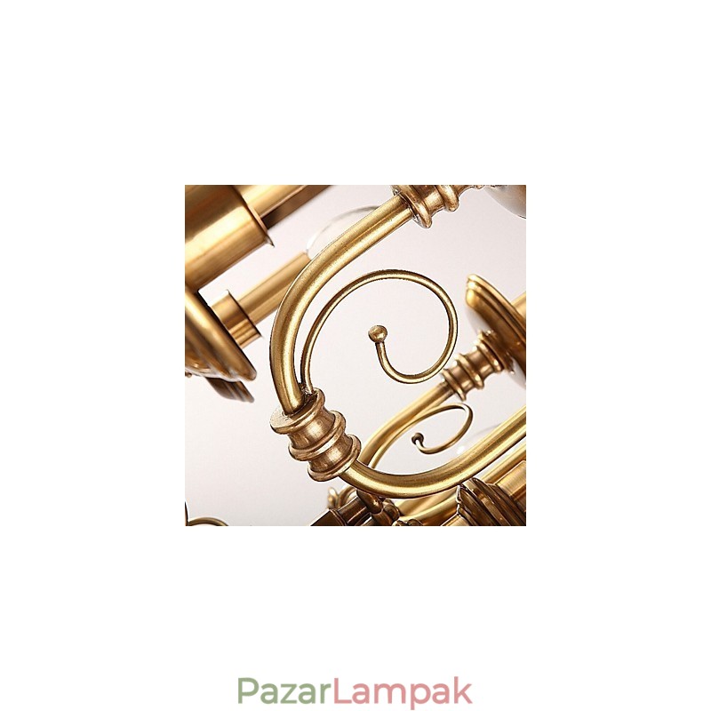 Csillár Hagyományos Klasszikus Rusztikus Lodge Metal