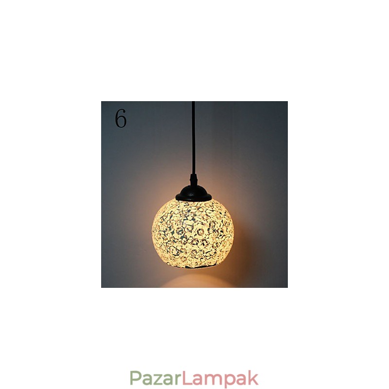 Simple Fashion Marcelo G üvegcsillár, amely az ókori fényeket állítja helyre