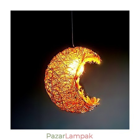 Modern vidéki Cany Art szőtt rattan egyfejű csepplámpa Modern vidéki Cany Art szőtt rattan egyfejű csepplámpa