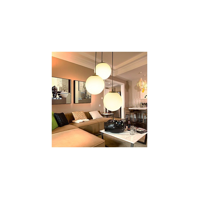 Üveggolyós csillár gömbfényű, egyszerű, egyfejű, csepplámpás lámpa világítás